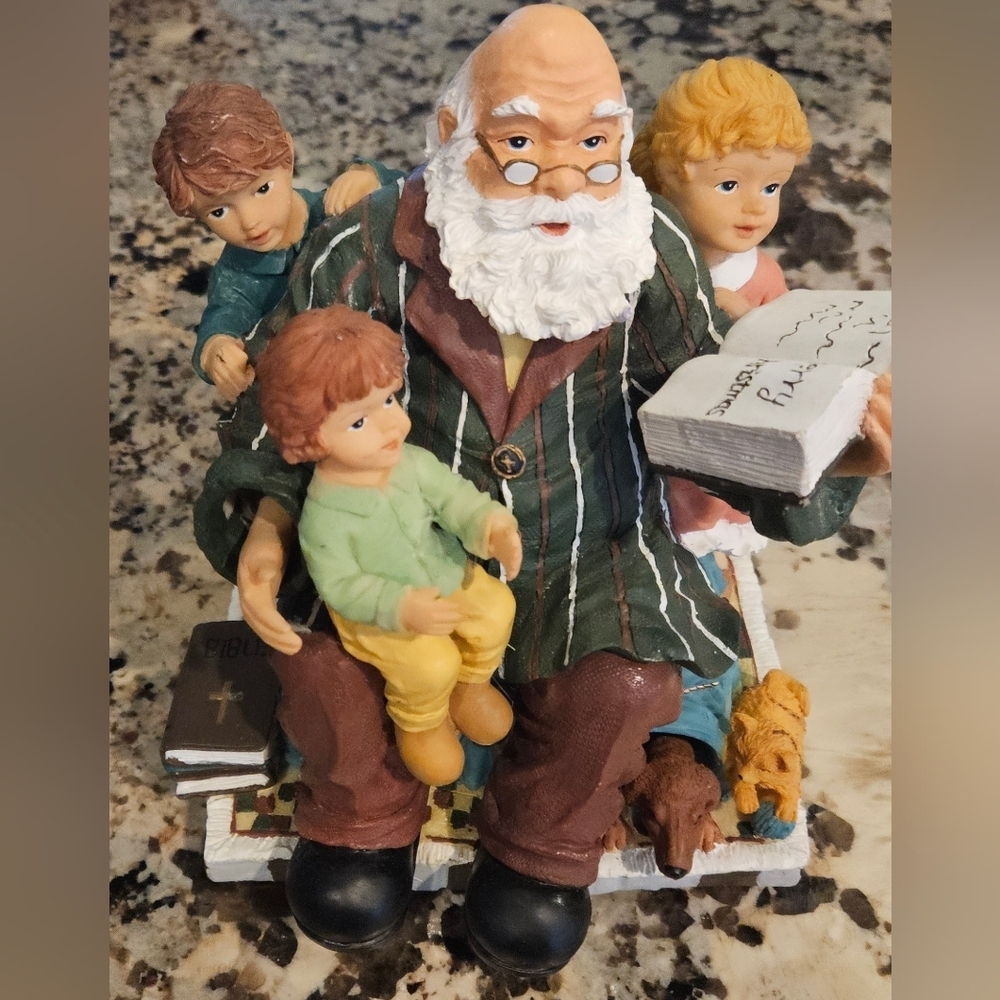 1997 TLToys Vintage Animated Singing Twas The Night Before Christmas Decor